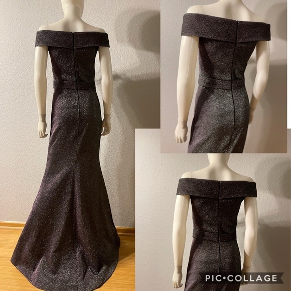 SALE🔥NWT LONG OFF-THE-SHOULDER PROM DRESS MERMAID WEDDING GOWN SPECIAL OCCASION - Picture 2 of 9